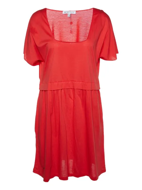 See by Chloé pre-owned squared-neck flared mini dress Red 888098