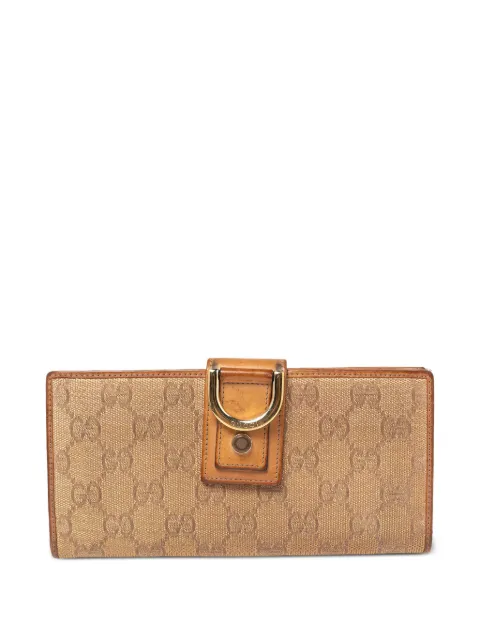 Gucci Pre-Owned GG Supreme wallet Neutrals 505312