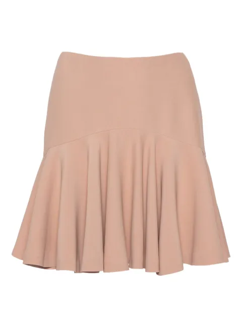 Alexander McQueen Pre-Owned crepe skirt Neutrals 436886