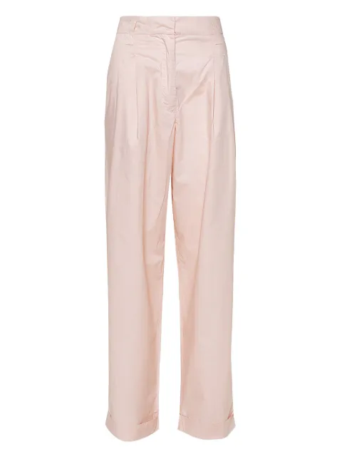 Emporio Armani Pre-Owned cotton trousers Pink 411027