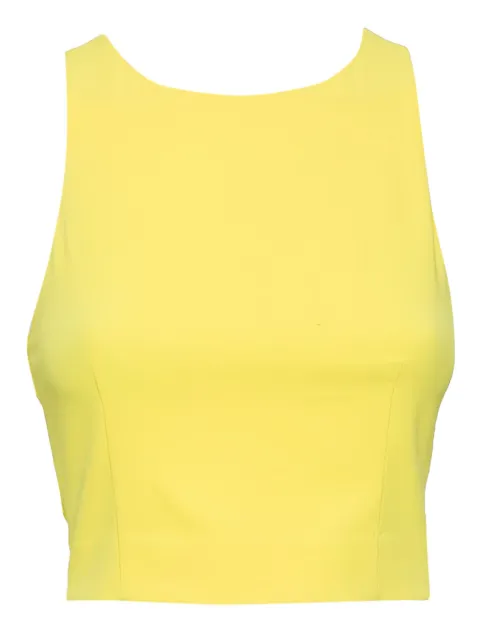 alice + olivia pre-owned crop top Yellow 417353