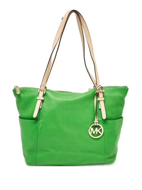Michael Kors Vintage pre-owned leather shoulder bag Green 1120575