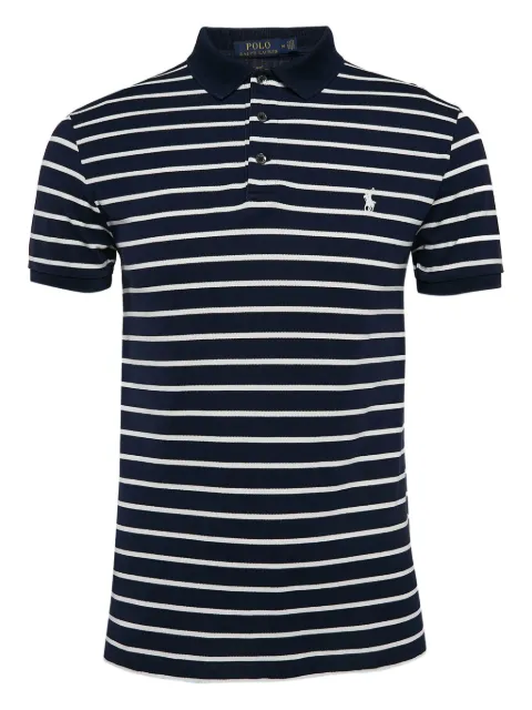 Polo Ralph Lauren Vintage pre-owned striped polo shirt Blue 1062108