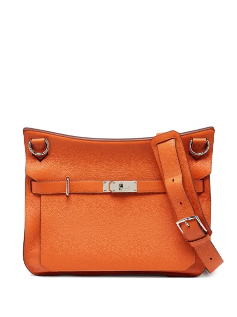 Hermès Pre-Owned Jypsiere leather shoulder bag Orange 942623