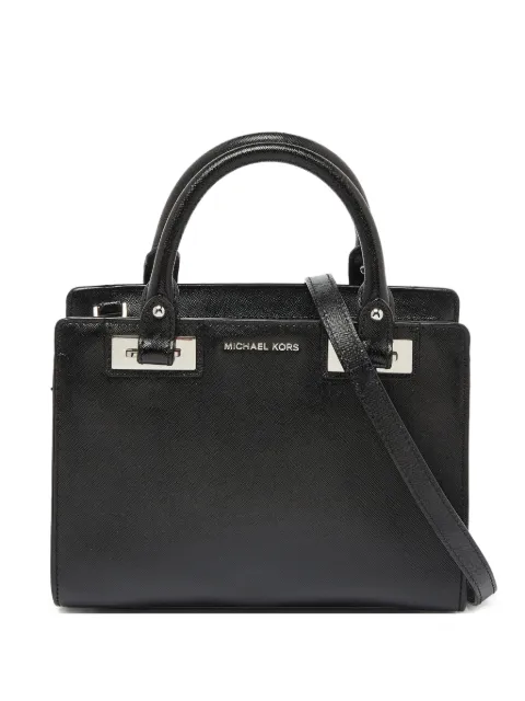 Michael Kors Vintage leather two-way handbag Black 992861