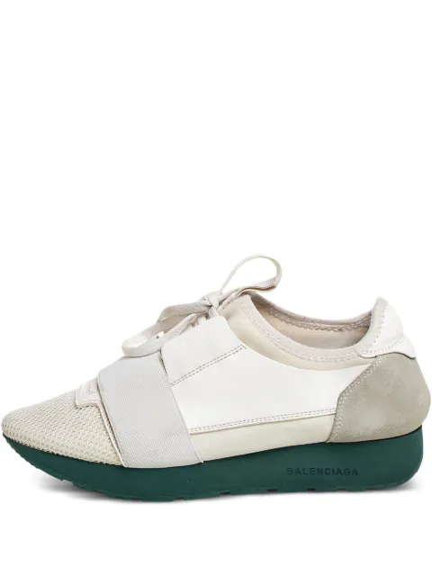 Balenciaga Pre-Owned Race Runners sneakers White 444889