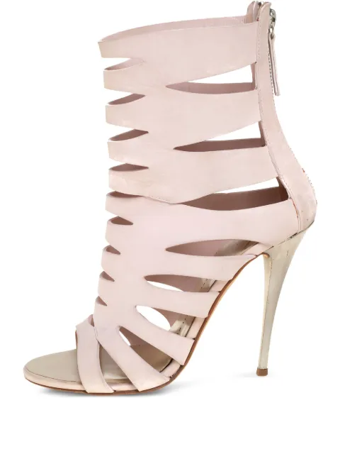 Giuseppe Zanotti Vintage pre-owned 105mm strappy open-toe sandals Pink 428702