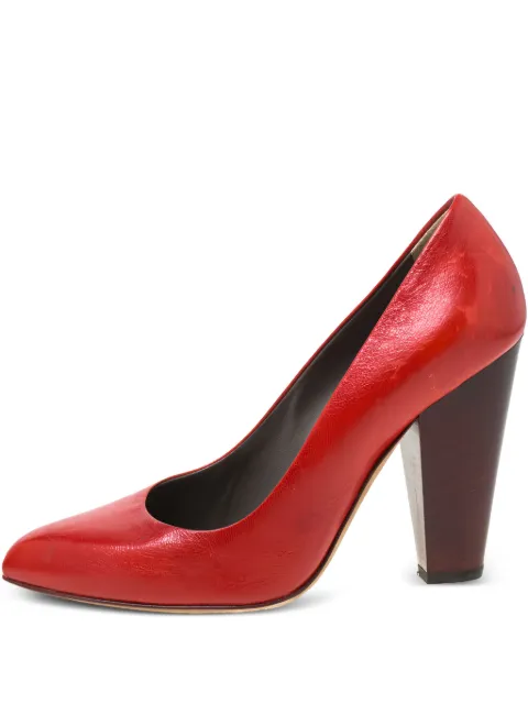 Dolce & Gabbana Pre-Owned 105mm leather pumps Red 217481