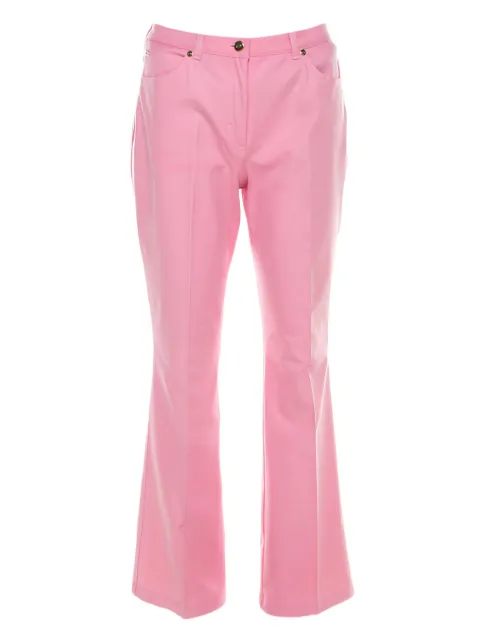Escada Pre-Owned flared trousers Pink 207786