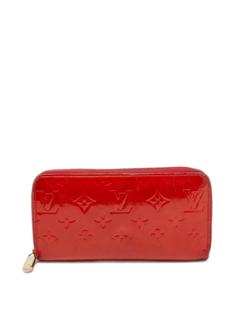 Louis Vuitton Pre-Owned Zippy Monogram Vernis wallet Red 903159