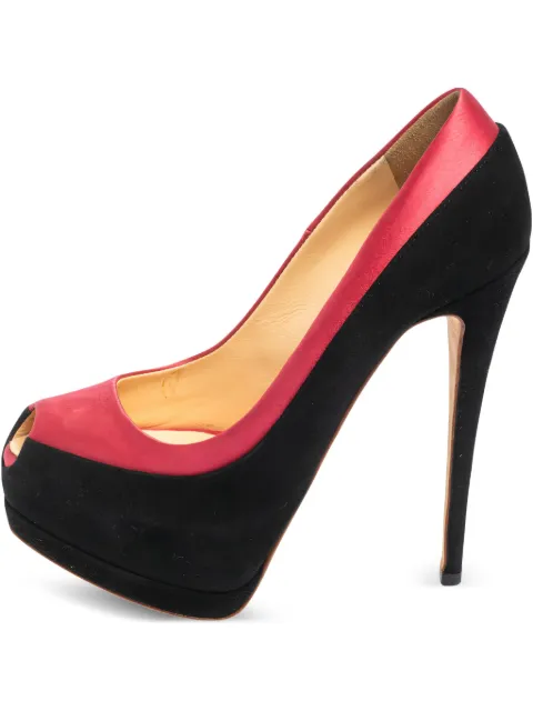 Giuseppe Zanotti Vintage 140mm suede heeled pumps Black 499772