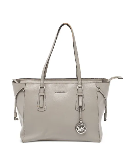 Michael Kors Vintage pre-owned Voyager logo-charm tote bag Grey 923091