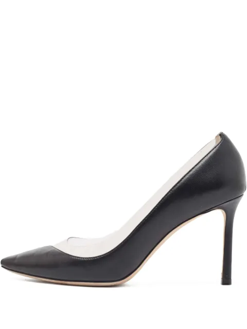 Jimmy Choo Pre-Owned 95mm Romy pumps Black 874900