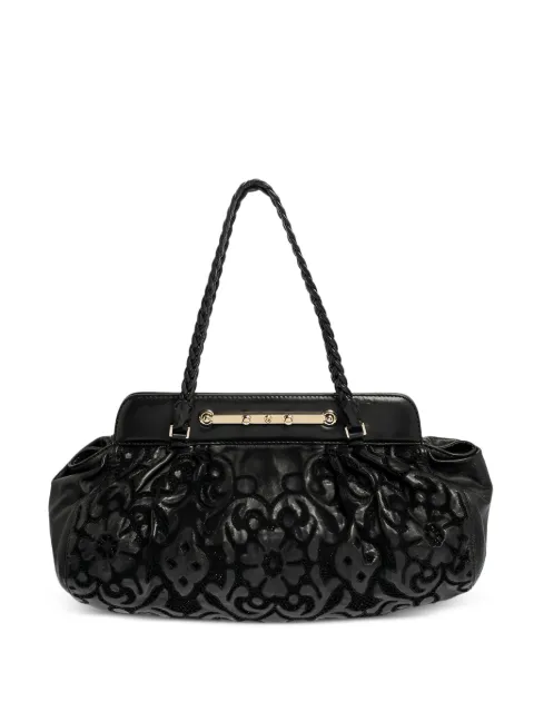 Valentino Garavani Pre-Owned leather handbag Black 468375