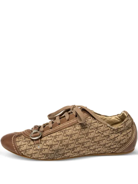 Christian Dior Pre-Owned Diorissimo sneakers Brown 367168