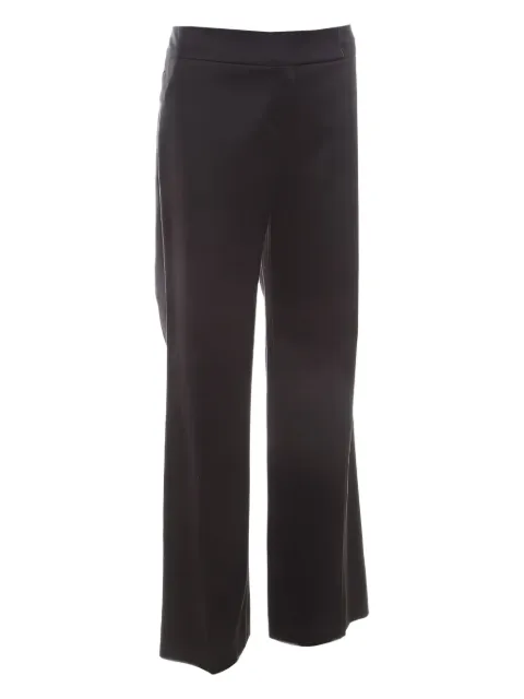 Escada Pre-Owned 2014 cotton-blend trousers Brown 201402