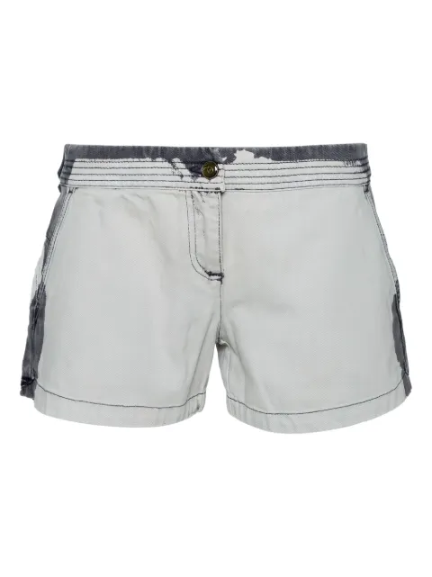 Alexander McQueen Pre-Owned 2024 cut-out shorts Grey 294865