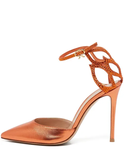 Gianvito Rossi 2024 Fleur sandals Orange 1084813