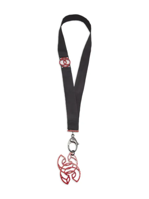 CHANEL Pre-Owned CC-pendant necklace Black 1041481