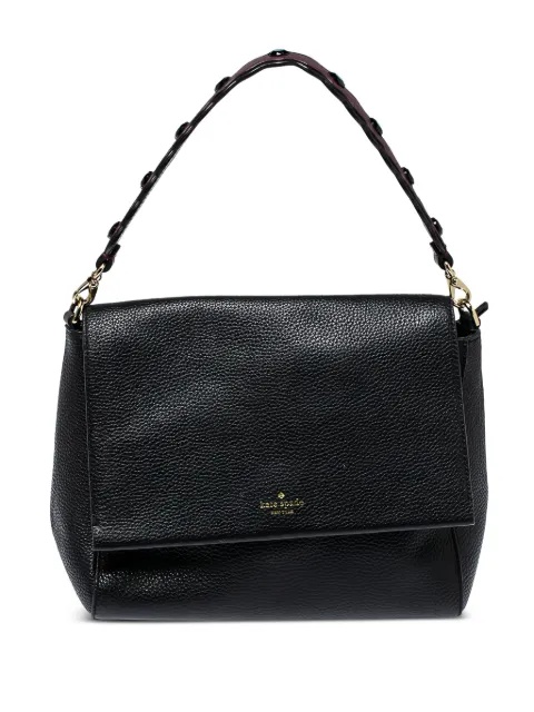 Kate Spade pre-owned leather shoulder bag Black 396707