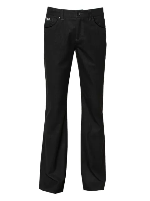 Emporio Armani Pre-Owned flared jeans Black 415511
