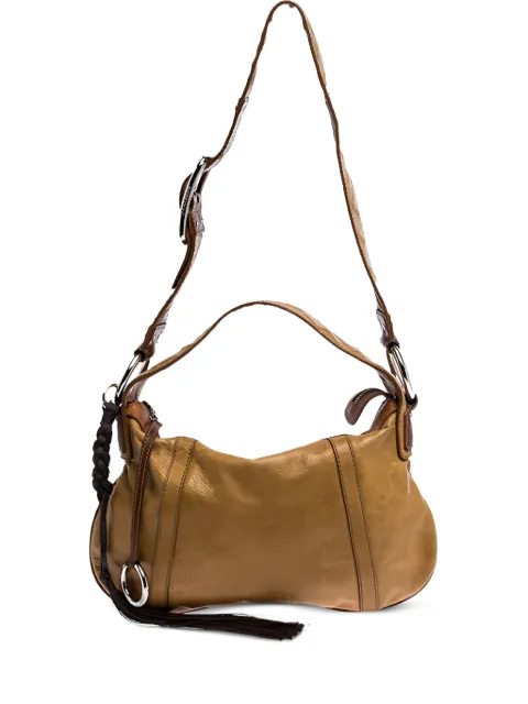 Dolce & Gabbana Pre-Owned 2024 tassel-detail leather medium bag Brown 252509