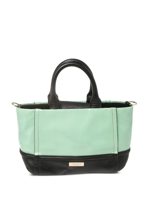 Kate Spade Pre-owned bow-detail tote bag Green 457216