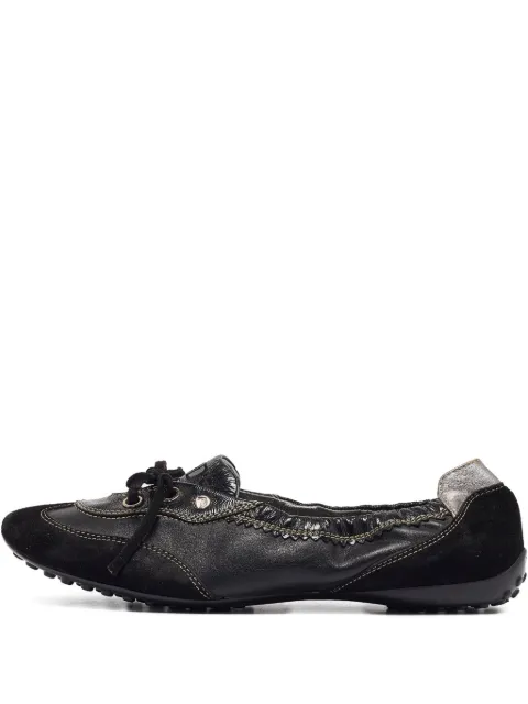 Tod's Vintage 2023 bow-embellished ballet flats Black 1041732