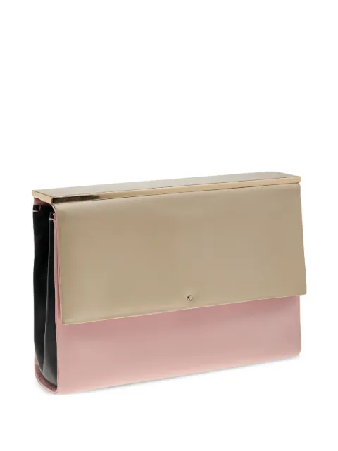 Kate Spade two-tone clutch bag Neutrals 585967