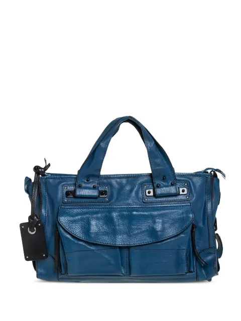 Chloé Pre-Owned Tracy tote bag Blue 433957