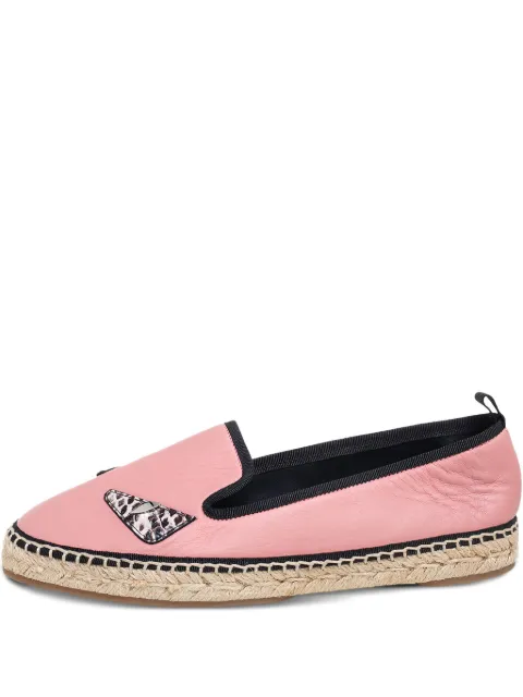 Fendi Pre-Owned slip-on espadrilles Pink 554705