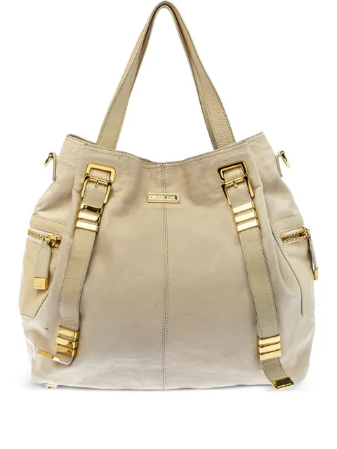 Michael Kors Vintage leather tote bag Neutrals 396809