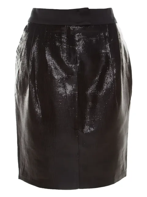 Escada Pre-Owned high-rise skirt Black 200164