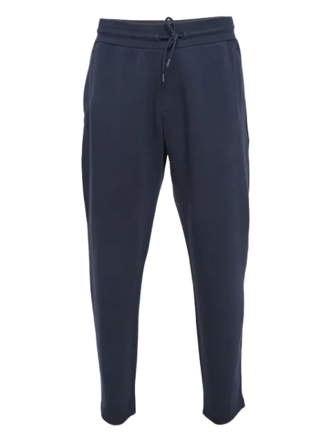 Emporio Armani Pre-Owned drawstring-waistband track pants Blue 1033309