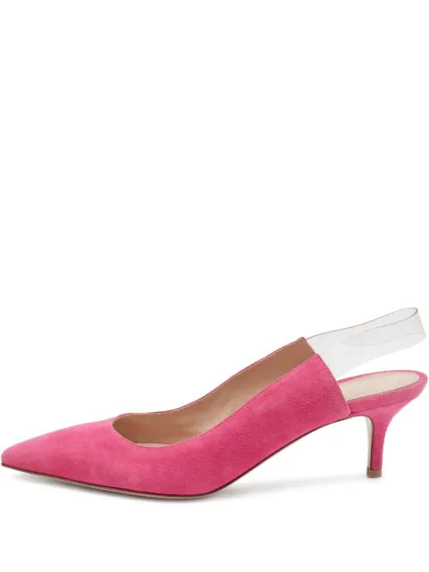 Gianvito Rossi pre-owned slingback pointed toe pumps Pink 1088996