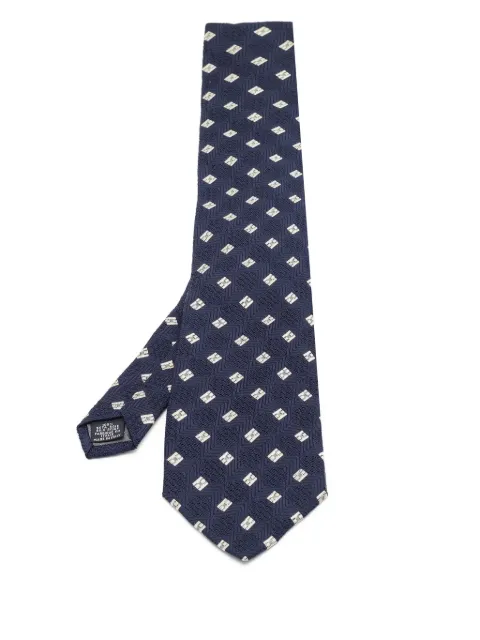 Gianfranco Ferré Pre-Owned 2023 silk tie Blue 753983