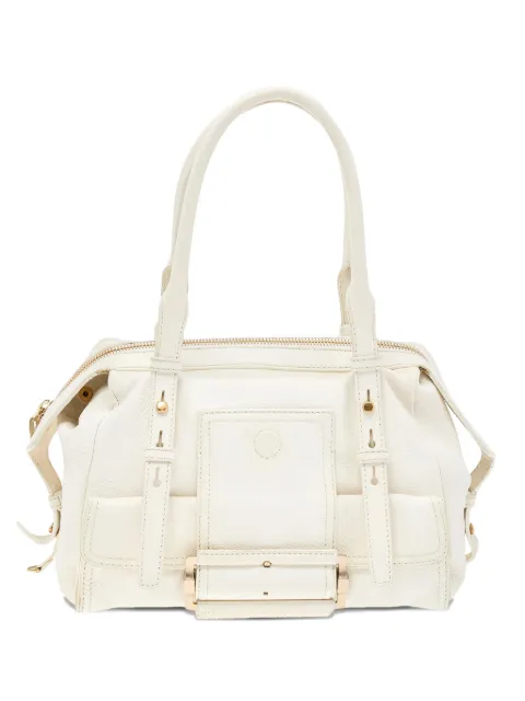 Givenchy Pre-Owned leather tote bag White 570557