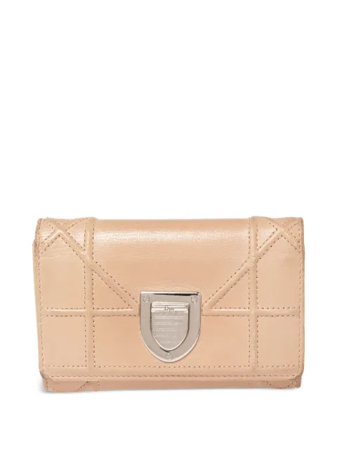 Christian Dior Pre-Owned Diorama wallet Neutrals 505322