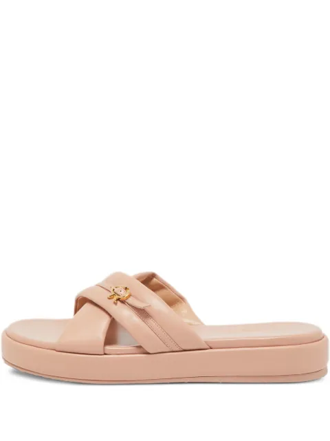 Gianvito Rossi pre-owned Alima flat sandals Neutrals 861836