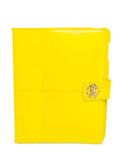 Roberto Cavalli Vintage pre-owned leather tablet cover Yellow 495527