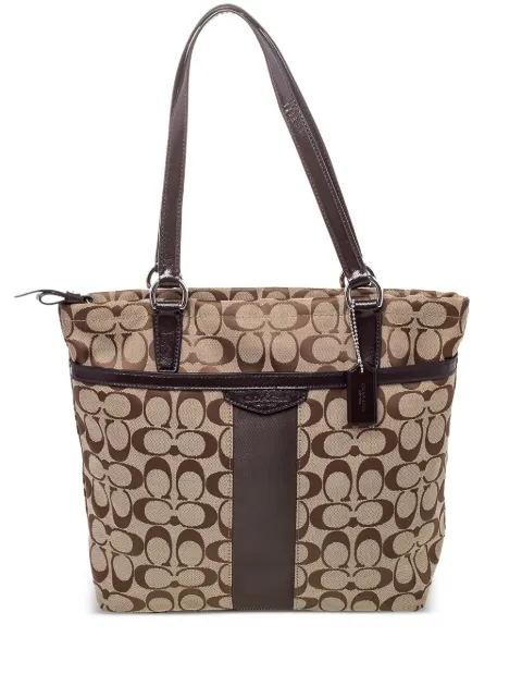 Coach Vintage canvas tote bag Neutrals 470876