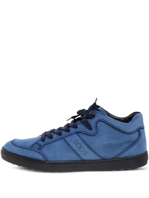 Tod's Vintage suede sneakers Blue 367113