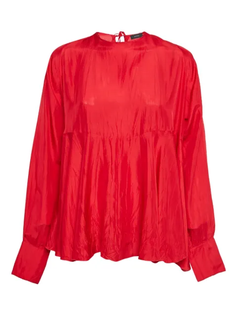 JOSEPH Wright silk top Red 1054123