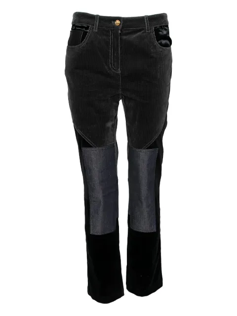 Roberto Cavalli Vintage cotton trousers Black 590355