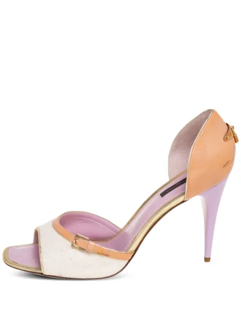 Louis Vuitton Pre-Owned 100mm D'Orsay pumps White 582572