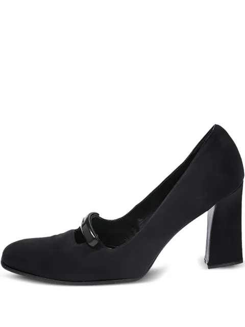 Prada Pre-Owned 95mm Mary Jane pumps Black 275731