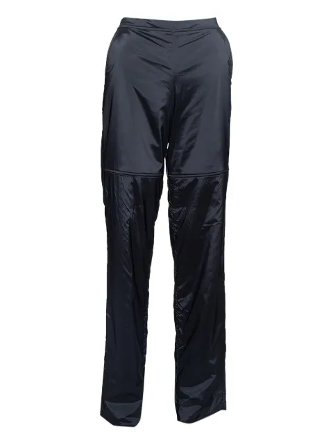 Emporio Armani Pre-Owned panelled trousers Black 327502