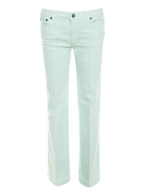 Roberto Cavalli Vintage cotton-blend jeans Green 207908