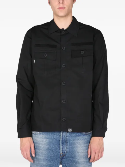 ArkAir pocket buttoned shirt Black A113AAPBLACK