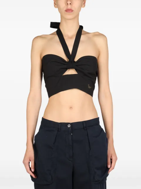 1/OFF halterneck top Black 111312101B